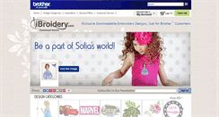 Desktop Screenshot of ibroidery.com